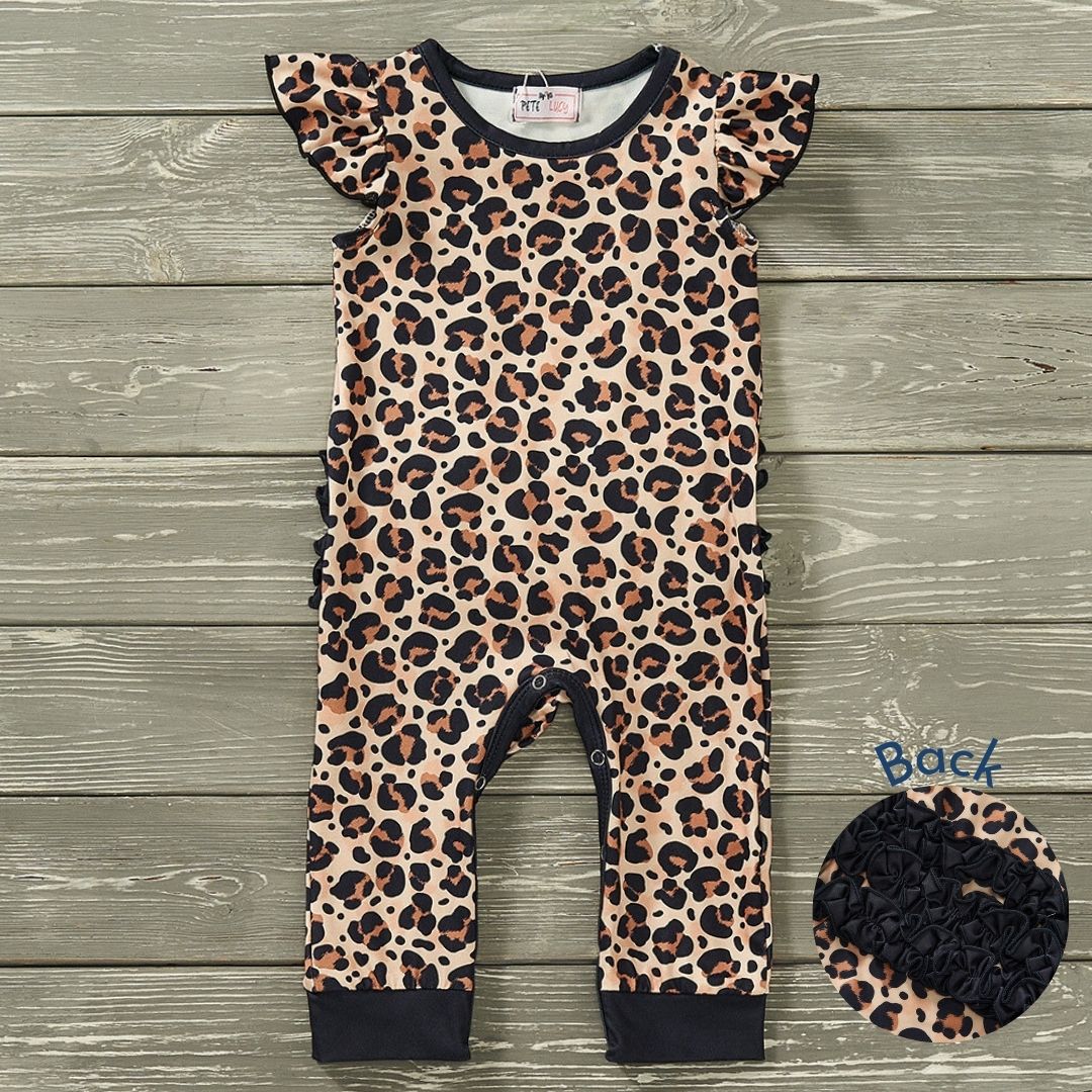 Tiffany Leopard Print Romper