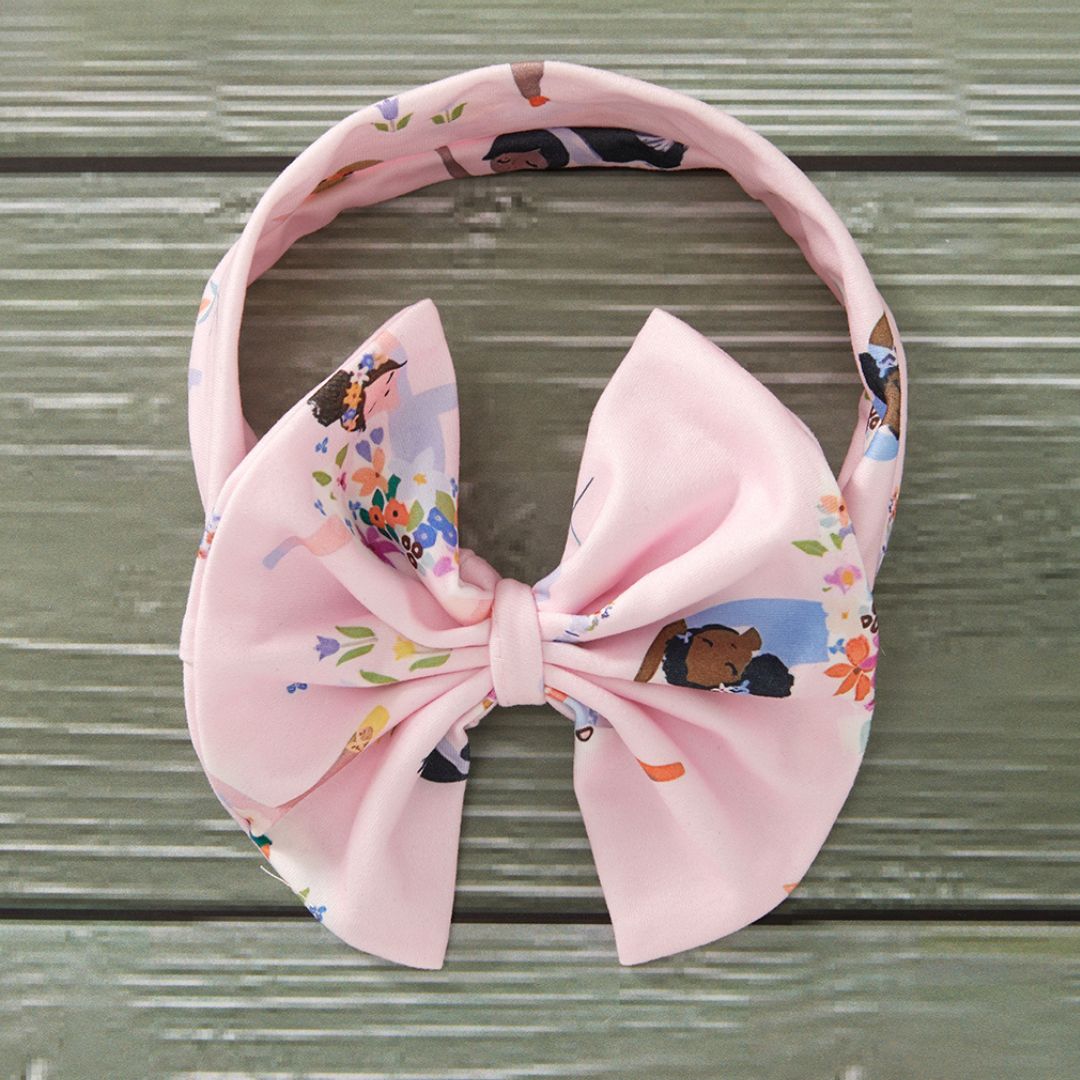 Blooming Ballerinas Headband with Bow