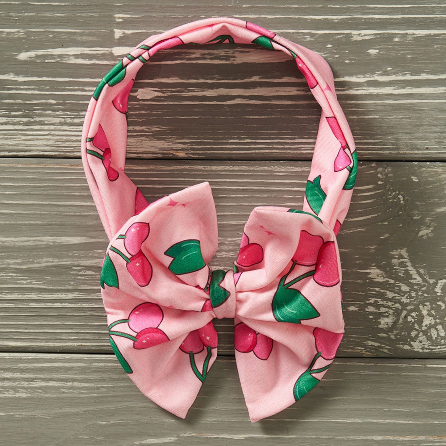 Cherry Sweet Headband with Bow