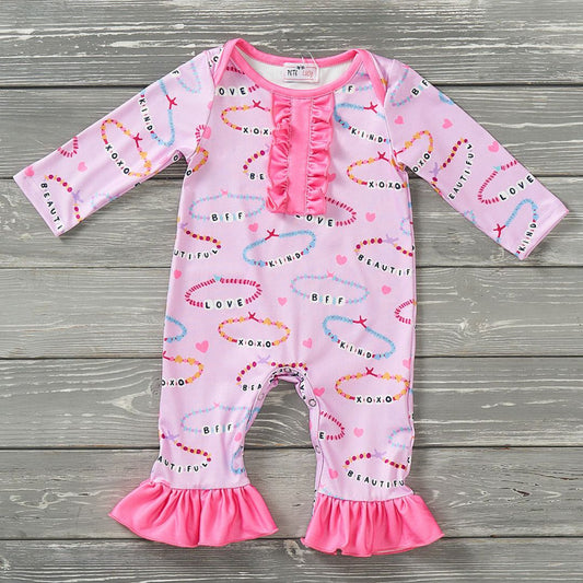 BFF Bracelets Girl Infant Romper