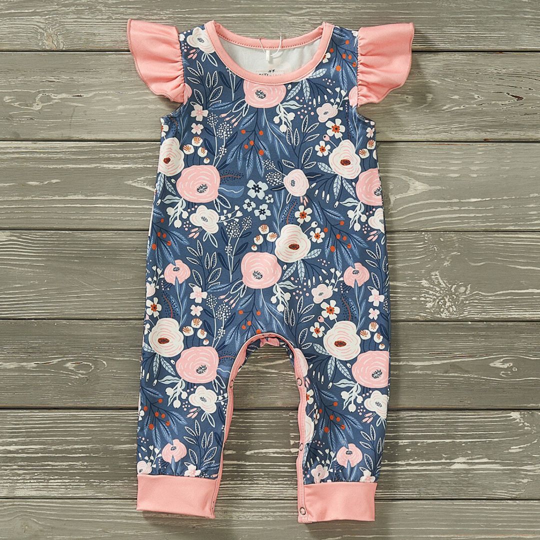 Gray Gardens Infant Romper