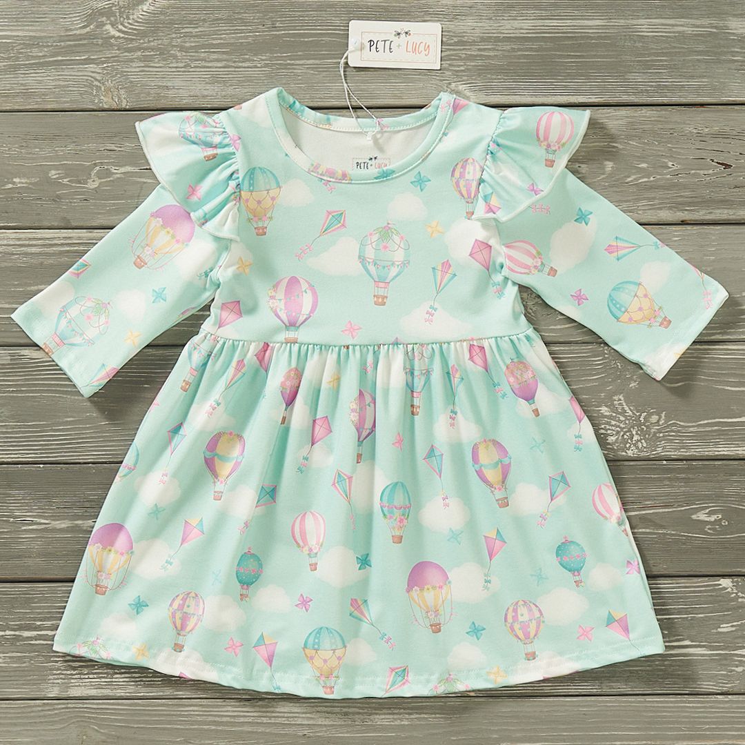 Whimsical Flight Girl Dress