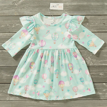 Whimsical Flight Girl Dress
