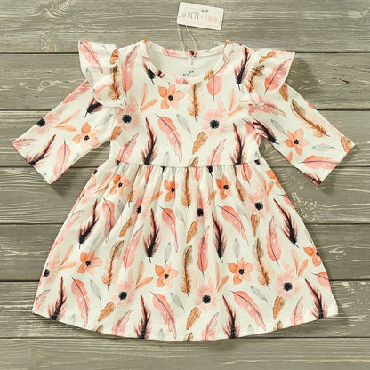 Fancy Feathers Girl Dress