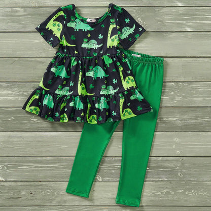Shamrock Dinos 2 Piece Set