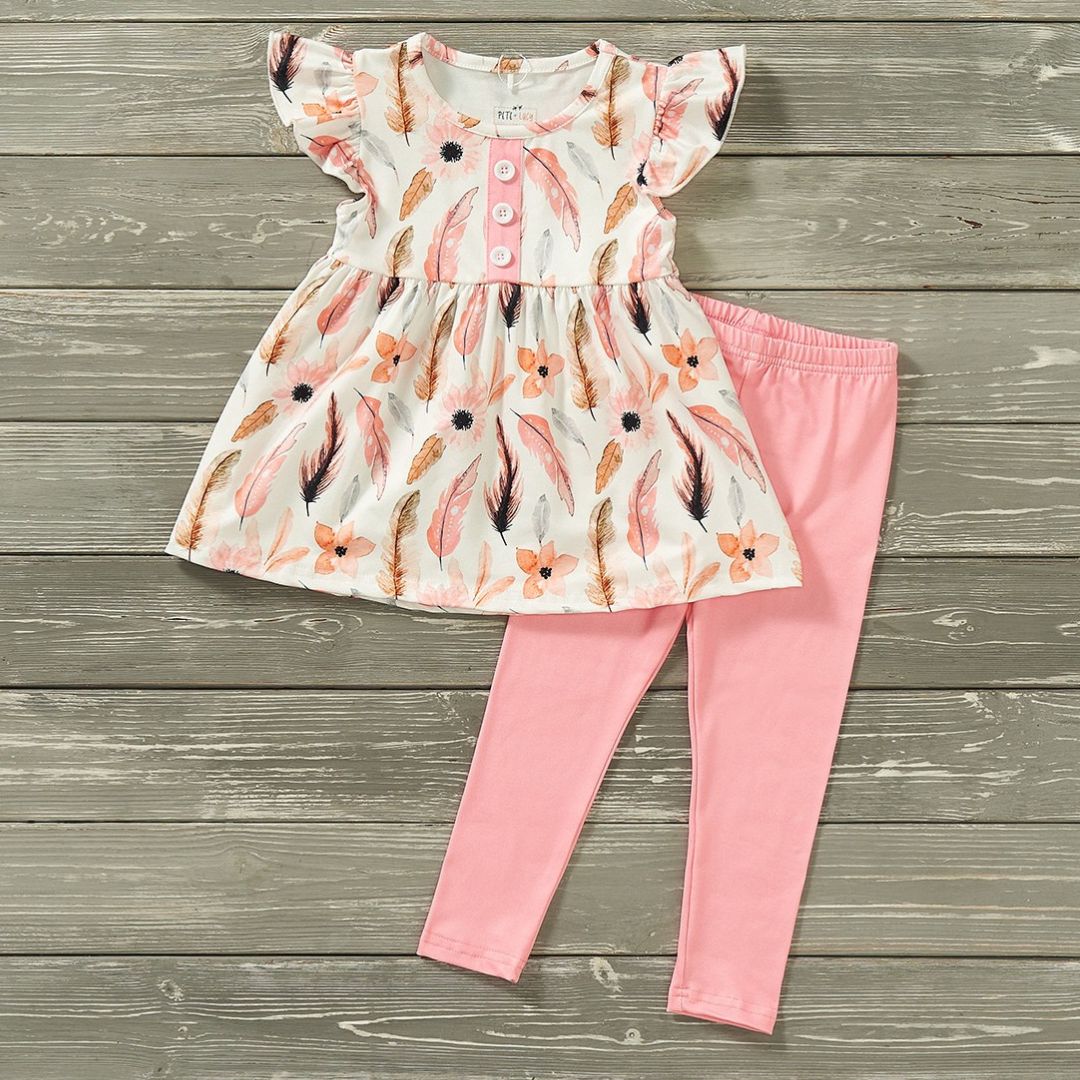 Fancy Feathers 2 Piece Set