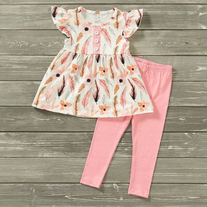 Fancy Feathers 2 Piece Set