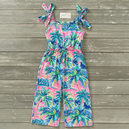 Palm Paradise Girl Jumpsuit